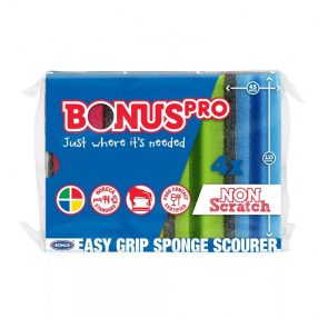   Bonus HACCP színkódolt formázottmosogatószivacs 4db/csom.