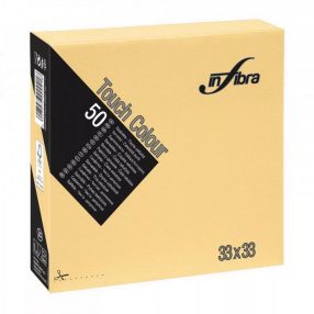 Szalvéta Infibra 33x33 pezsgő  2rtg. 50lap/csom.
