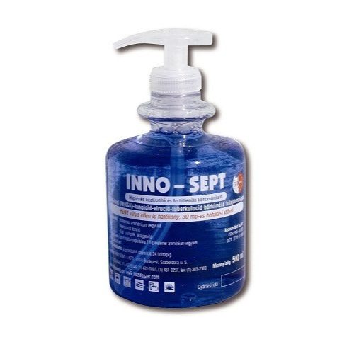 Inno-Sept 0,5l pumpás kézfertőtlenítő szappan