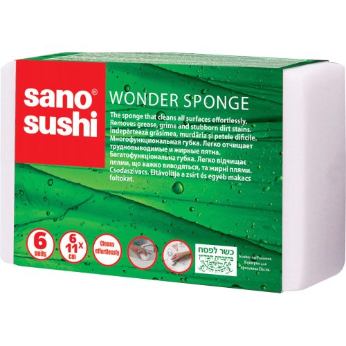 Sano Sushi Csodaszivacs 6db/csom.